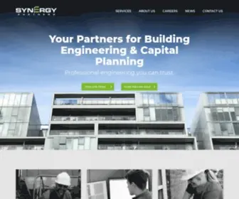 Synergypartners.ca(Synergy Partners) Screenshot