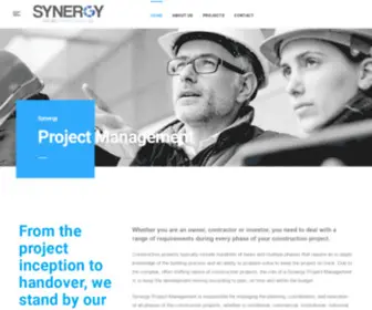 Synergypm.ae(From the project inception to handover) Screenshot