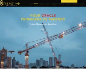 Synergyprocon.com(Synergy Projects Consulting) Screenshot