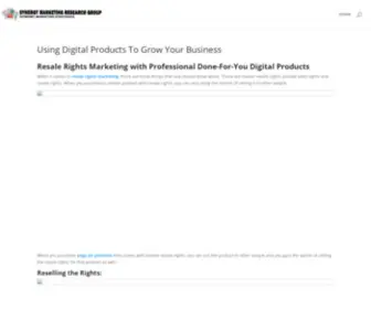 Synergyresearchgroup.com(Synergy Marketing Research Group) Screenshot
