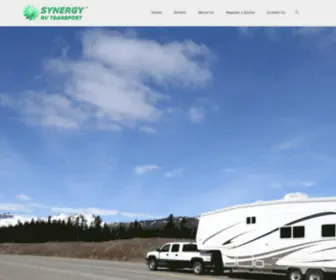 Synergyrvtransport.com(Synergy RV Transport) Screenshot