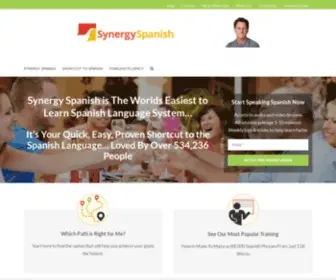 Synergyspanish.com(Synergy Spanish Systems) Screenshot