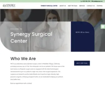 Synergysurgicalwestlake.com(Synergy Surgical Center) Screenshot