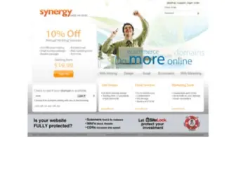 Synergywebservices.ca(Synergy web services) Screenshot