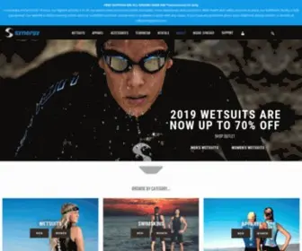 Synergywetsuits.com(Synergy Wetsuits) Screenshot