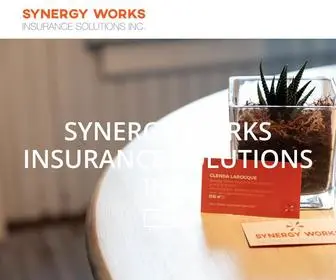 Synergyworksinsurance.com(Online Insurance) Screenshot