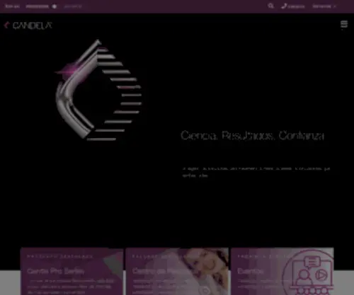 Syneron-Candela.es(Syneron And Candela) Screenshot