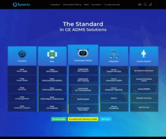 Synerty.com(Helping Distribution Utilities of Operational Technology) Screenshot