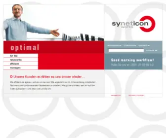 Syneticon.net(EDV Service Köln) Screenshot