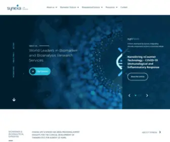 Synexagroup.com(Synexa Life Sciences) Screenshot