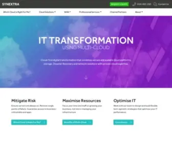 Synextra.co.uk(Synextra Home) Screenshot