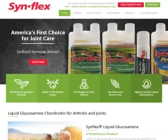SYNflexamerica.com(Liquid Glucosamine Chondroitin for Arthritis) Screenshot