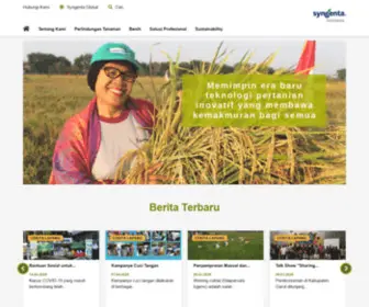 SYngenta.co.id(Indonesia) Screenshot