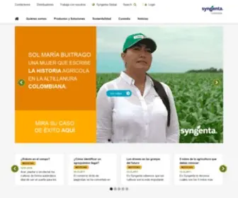 SYngenta.com.co(Colombia) Screenshot