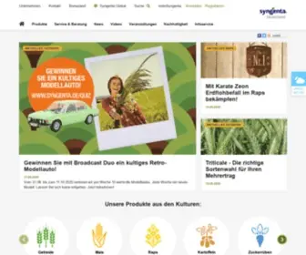 SYngenta.de(Deutschland) Screenshot