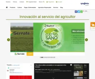 SYngenta.es(Bienvenido a Syngenta España) Screenshot