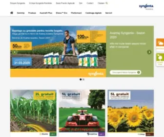 SYngenta.ro(Romania) Screenshot