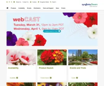 SYngentaflowers-US.com(Syngenta Flowers) Screenshot