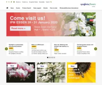 SYngentaflowers.eu(Syngenta Flowers) Screenshot