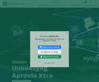 SYngentaplay.com(Syngenta Play) Screenshot
