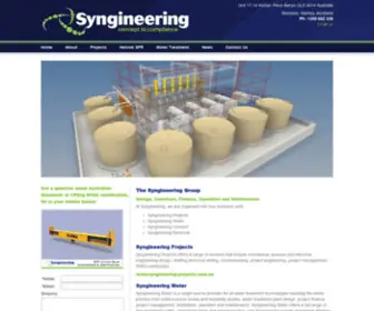 SYngineering.com.au(Concept, design, engineering fabrication, certification services) Screenshot