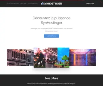 SYnhostinger.com(Hébergeur made in french) Screenshot