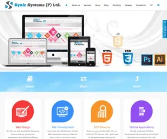 Synicsys.com(Synic Systems Pvt Ltd) Screenshot