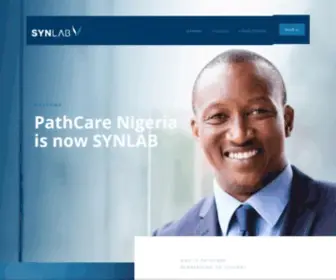 SYnlab.com.ng(SYNLAB Nigeria) Screenshot