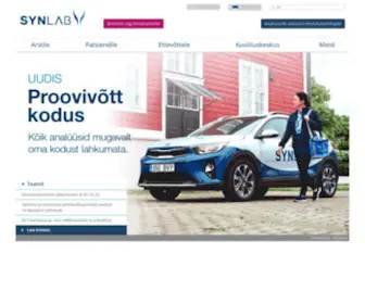 SYnlab.ee(SYNLAB Eesti) Screenshot
