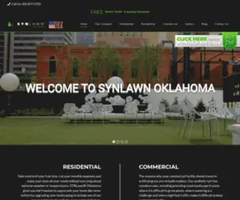 SYnlawnoklahoma.com(SYNLawn Oklahoma) Screenshot