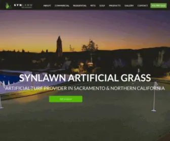 SYnlawnsacramento.com(SYNLawn Sacramento) Screenshot