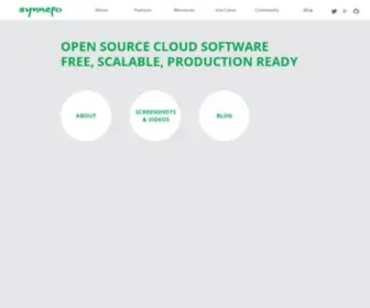 SYnnefo.org(Cloud software) Screenshot