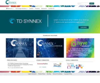 SYnnex.com(SYNNEX Global) Screenshot