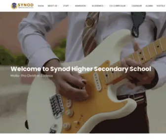 Synodhss.com(Synod Higher Secondary School) Screenshot