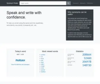 Synonym-Finder.com(Synonym Finder) Screenshot