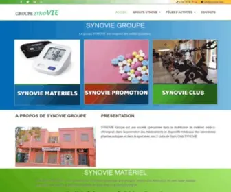 Synovie.com(Matériels) Screenshot