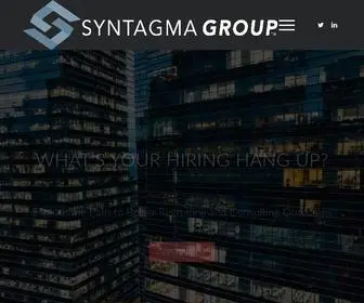 SYntagmagroup.com(Syntagma Group) Screenshot