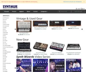 SYntaur.com(Keyboard Repair Parts and Accessories) Screenshot