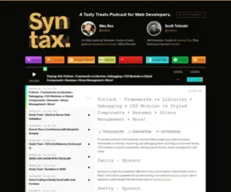 SYntax.fm(Web streams explained) Screenshot