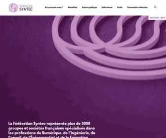 SYntec.fr(Fédération) Screenshot