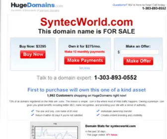 SYntecWorld.com(syntecworld) Screenshot