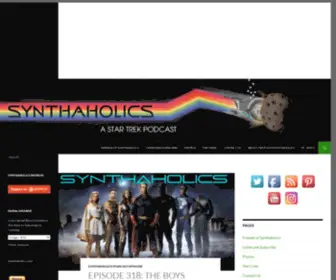 SYNthaholics.com(A Star Trek Podcast) Screenshot