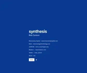 SYNthesis.cc(Synthesis) Screenshot