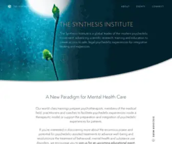 SYNthesisinstitute.com(Synthesis Institute) Screenshot