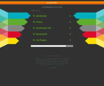 SYNthesizerarchiv.de(Synthesizer) Screenshot