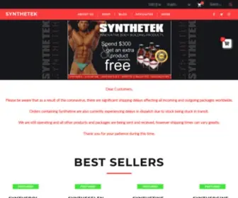 SYNthetek.com(Innovative Bodybuilding Products) Screenshot