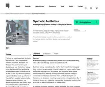 SYNtheticaesthetics.org(Synthetic Aesthetics) Screenshot