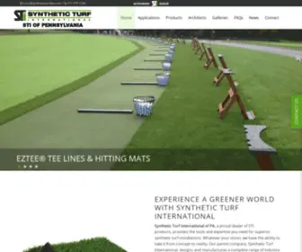 SYNtheticturfofpa.com(STI of Pennsylvania) Screenshot