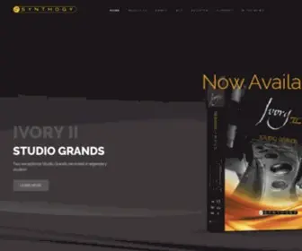 SYNthogy.com(Synthogy) Screenshot