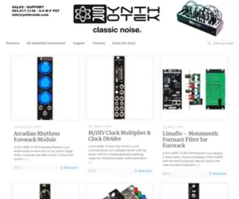 SYNThrotek.com(Classic Noise) Screenshot